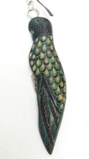Key decoration African parrot